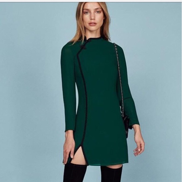 Reformation Dresses & Skirts - NWT Rare Reformation Emerald Lotus Dress Sz 4